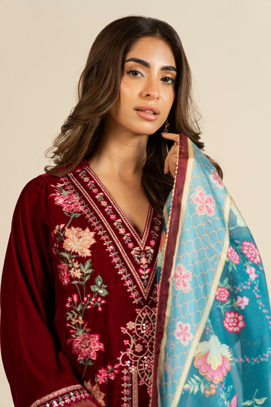 RTW | SHIRT, CULOTTE & DUPATTA