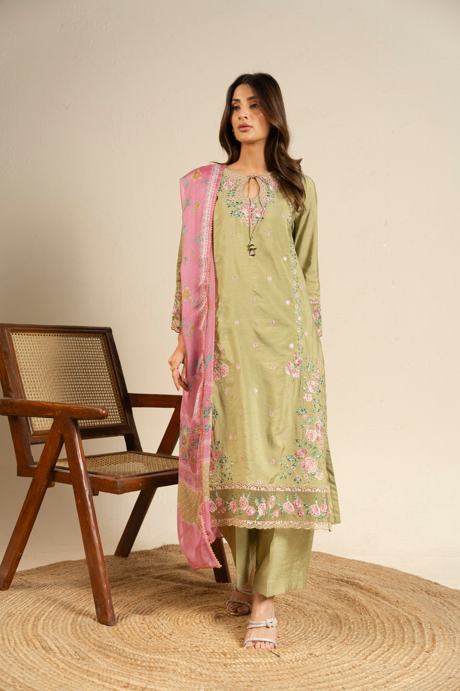 RTW | SHIRT, TROUSER & DUPATTA