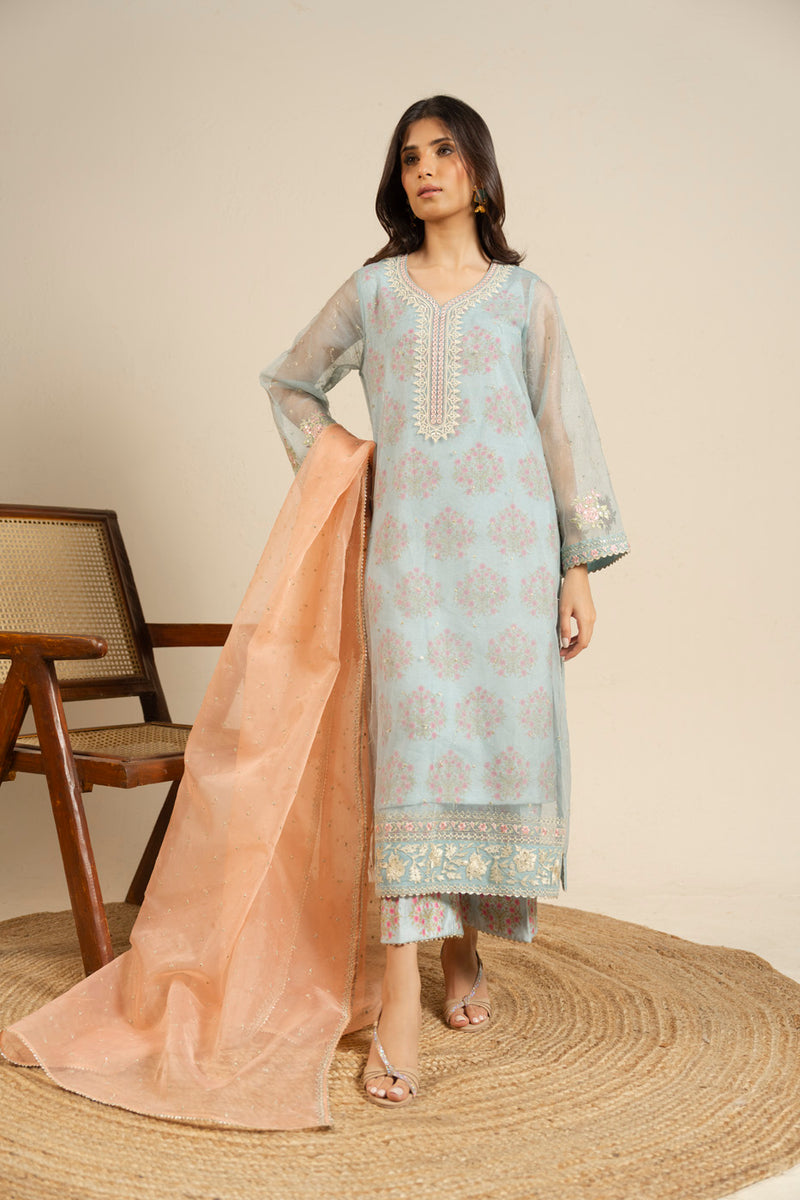 RTW | SHIRT, TROUSER & DUPATTA