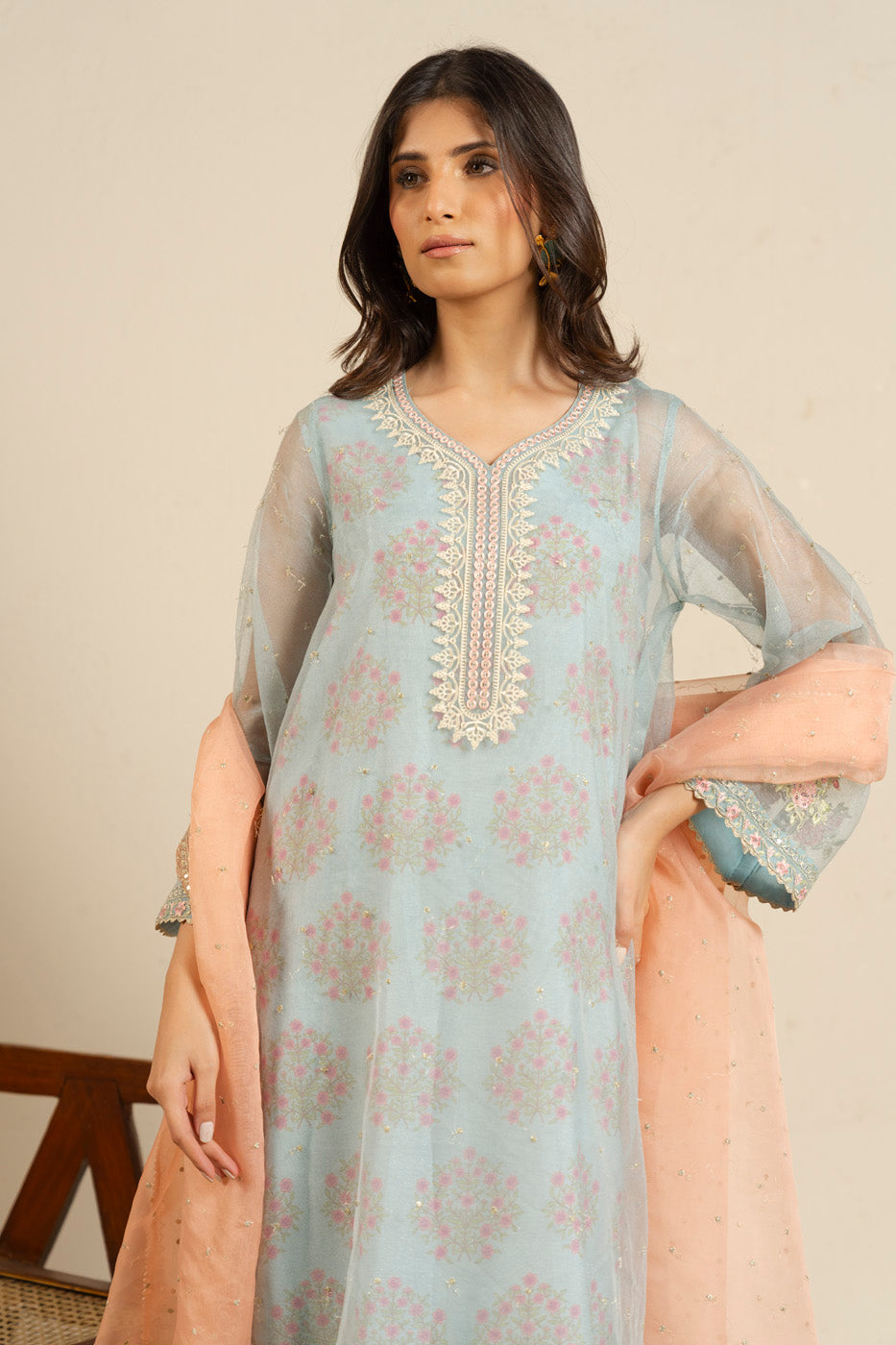 RTW | SHIRT, TROUSER & DUPATTA