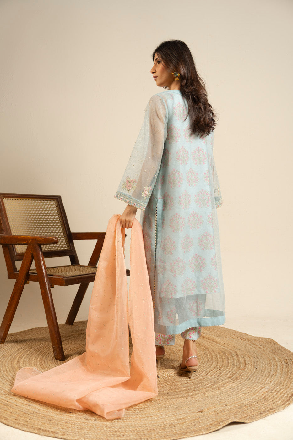 RTW | SHIRT, TROUSER & DUPATTA