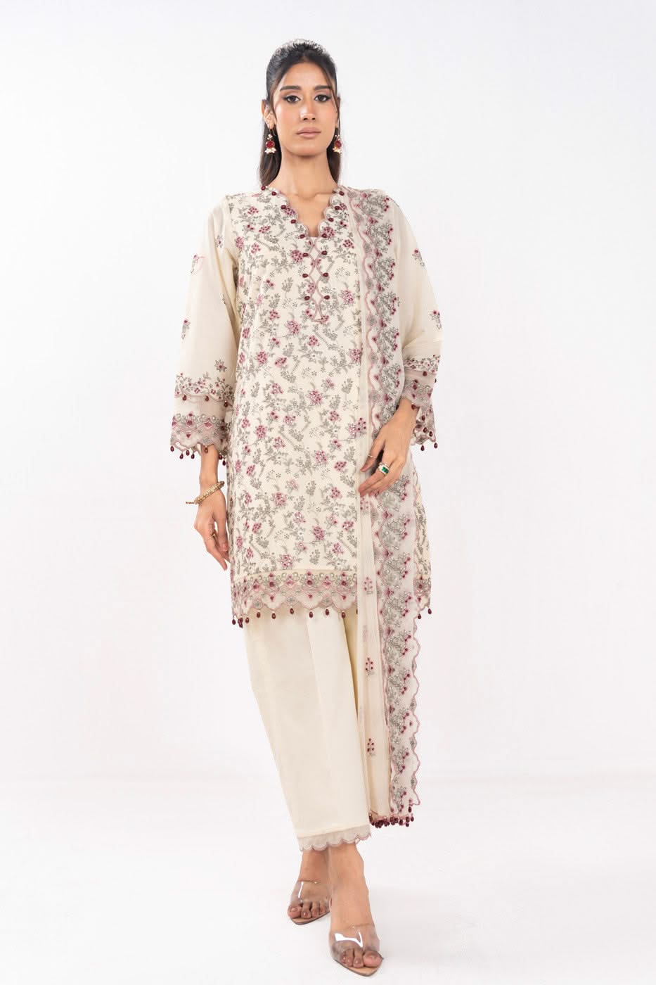 RTS | SHIRT, TROUSER & DUPATTA