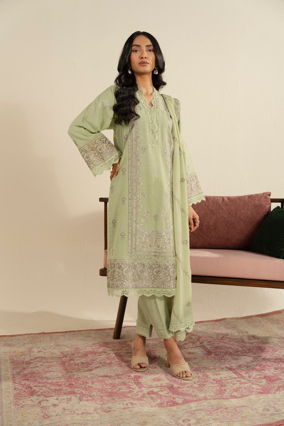 RTS | SHIRT, TROUSER & DUPATTA