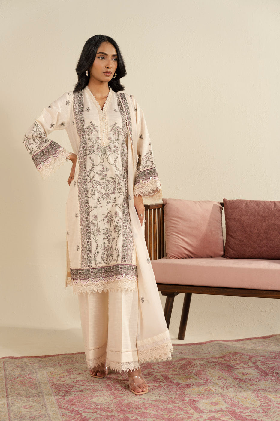 RTS | SHIRT, TROUSER & DUPATTA