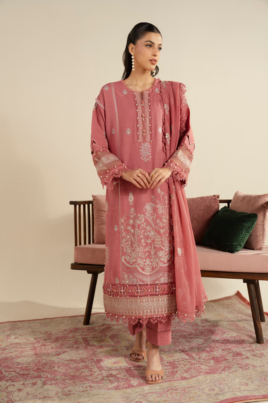 RTS | SHIRT, TROUSER & DUPATTA