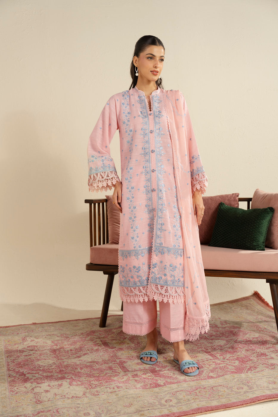 RTS | SHIRT, TROUSER & DUPATTA