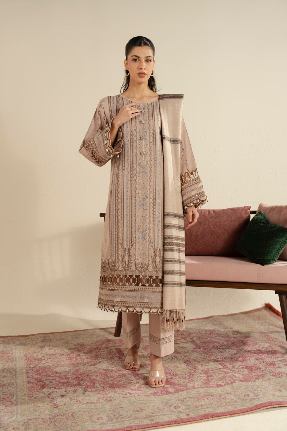 RTS | SHIRT, TROUSER & SHAWL