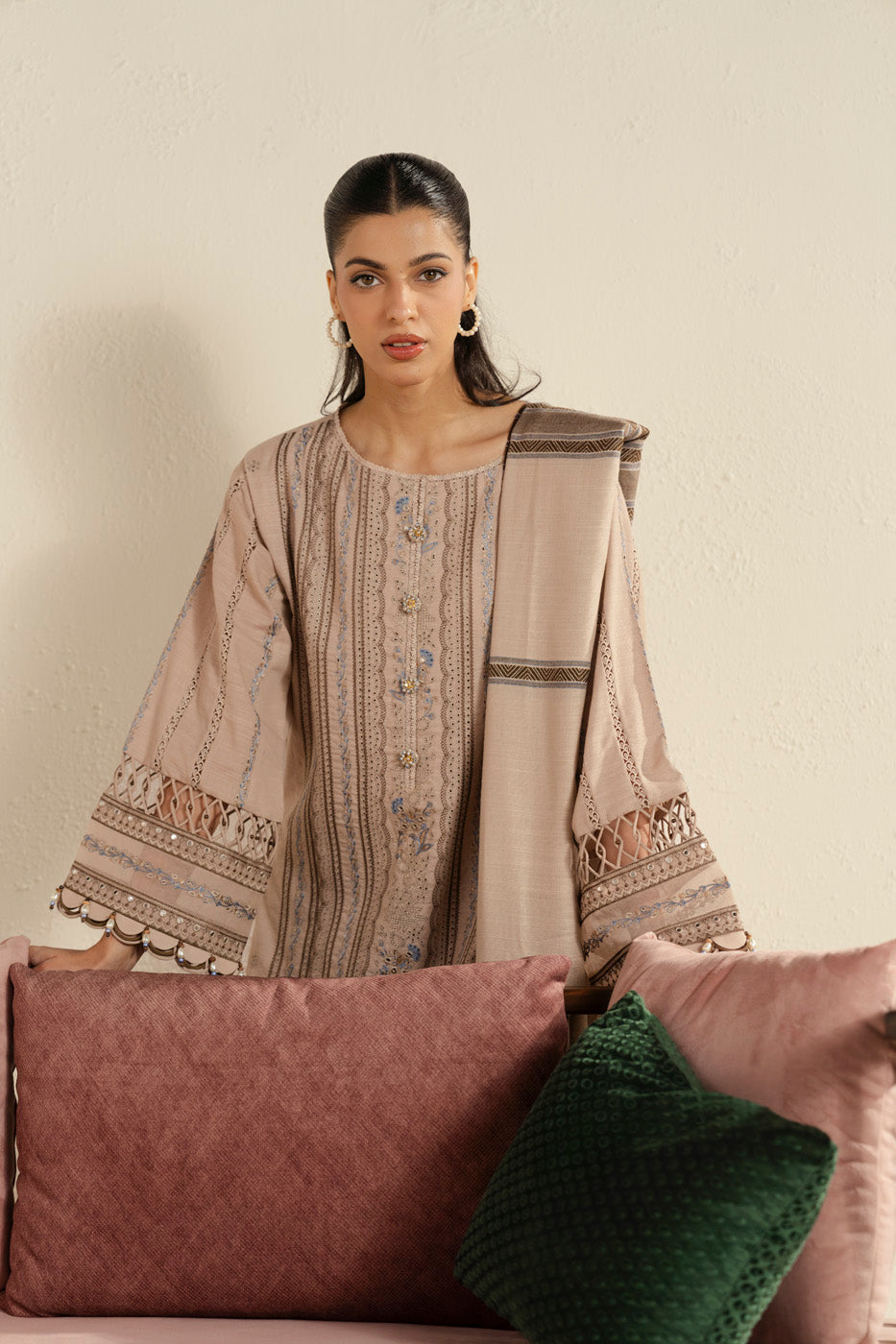 RTS | SHIRT, TROUSER & SHAWL