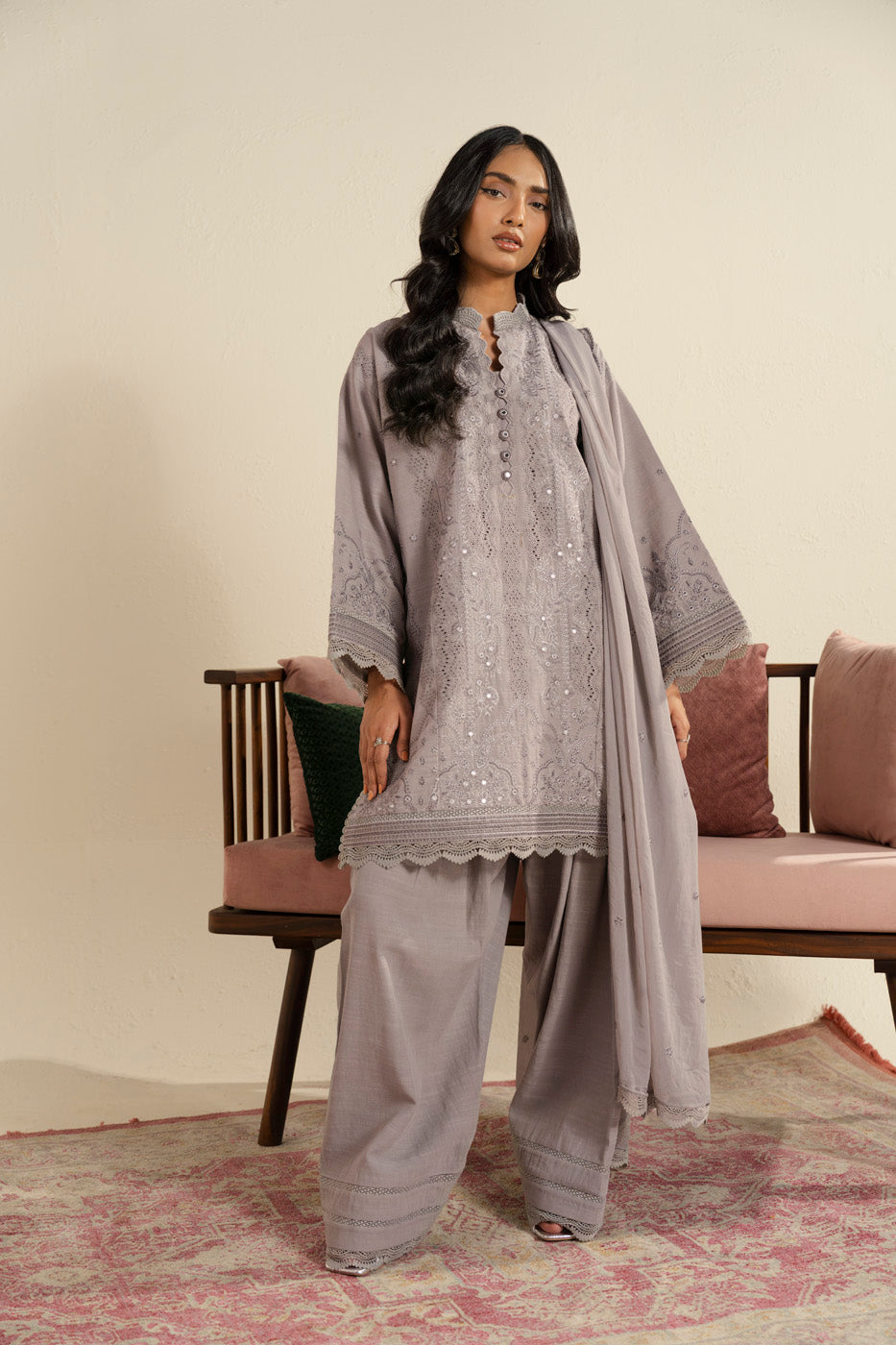 RTS | SHIRT, TROUSER & DUPATTA