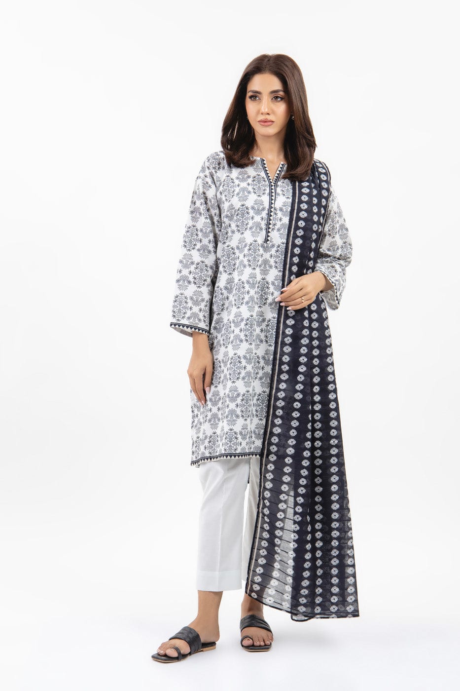 RTW | SHIRT, TROUSER & DUPATTA