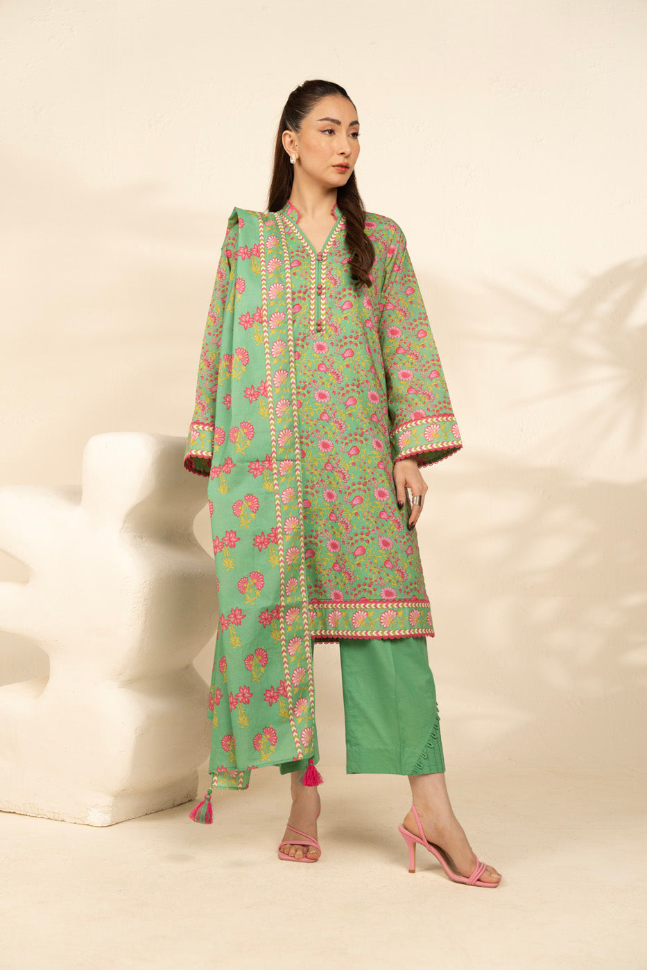 RTS | SHIRT, TROUSER & DUPATTA