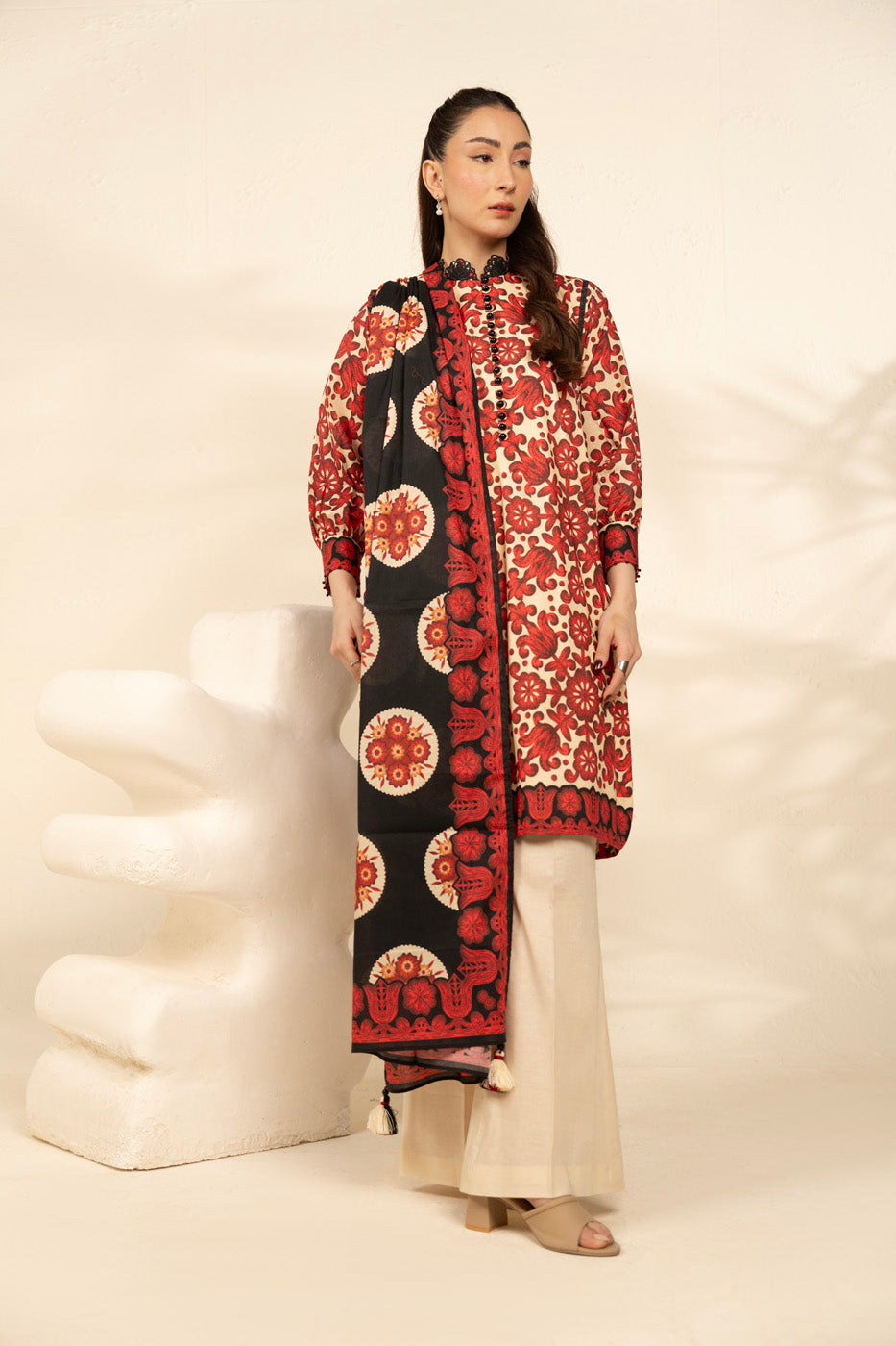 RTS | SHIRT, TROUSER & DUPATTA