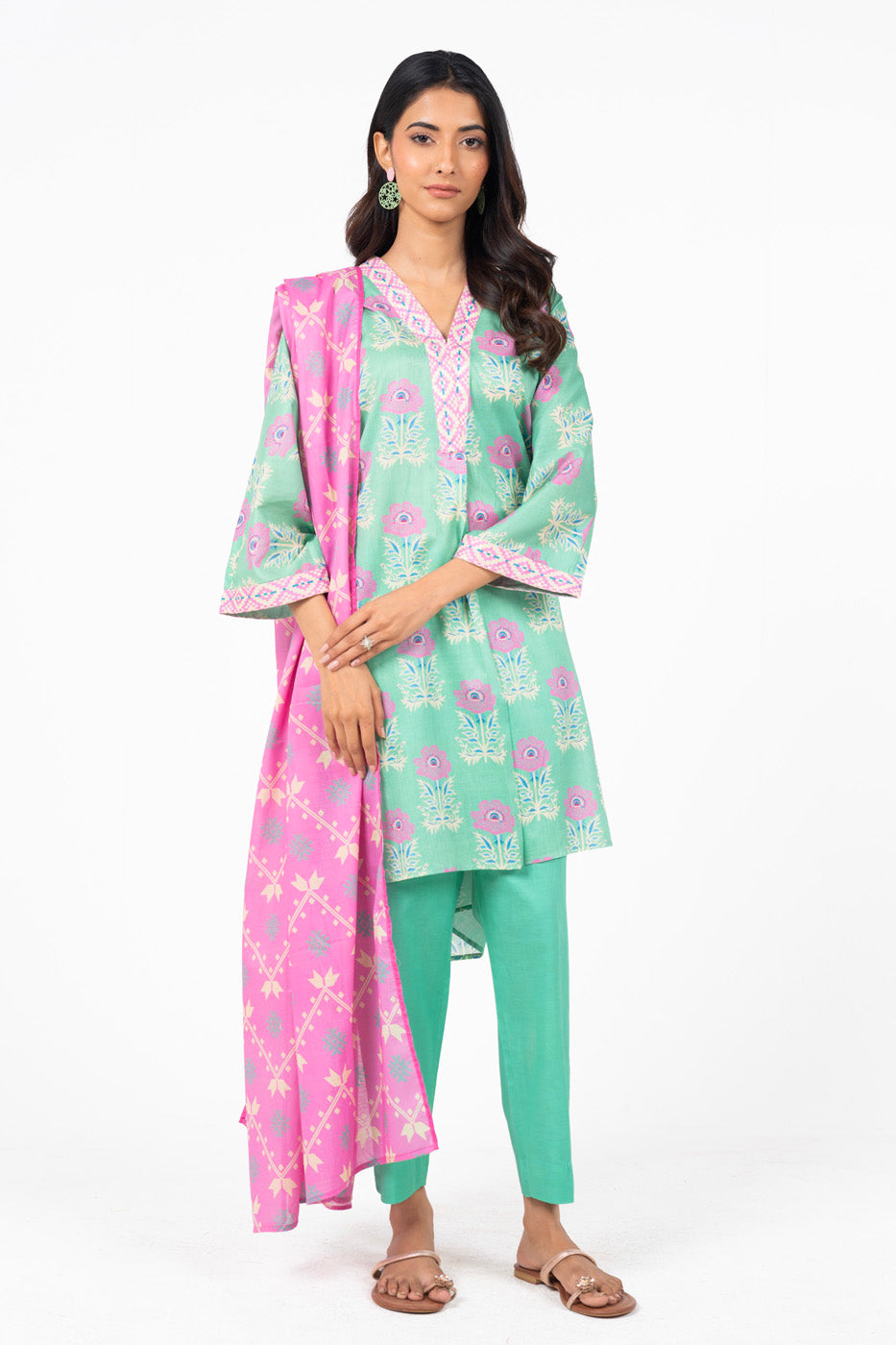 RTS | SHIRT, TROUSER & DUPATTA