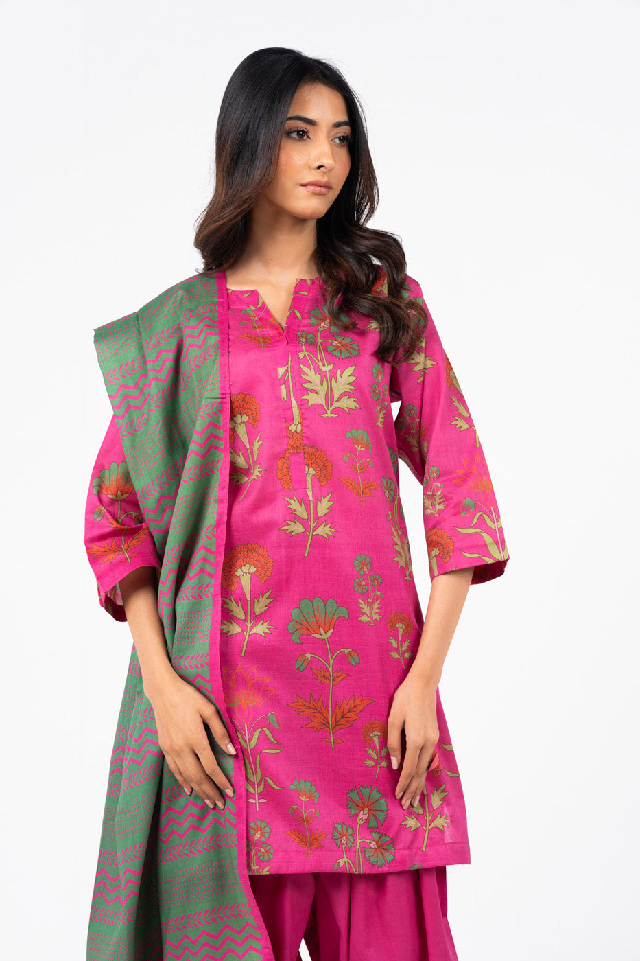 RTS | SHIRT, TROUSER & DUPATTA