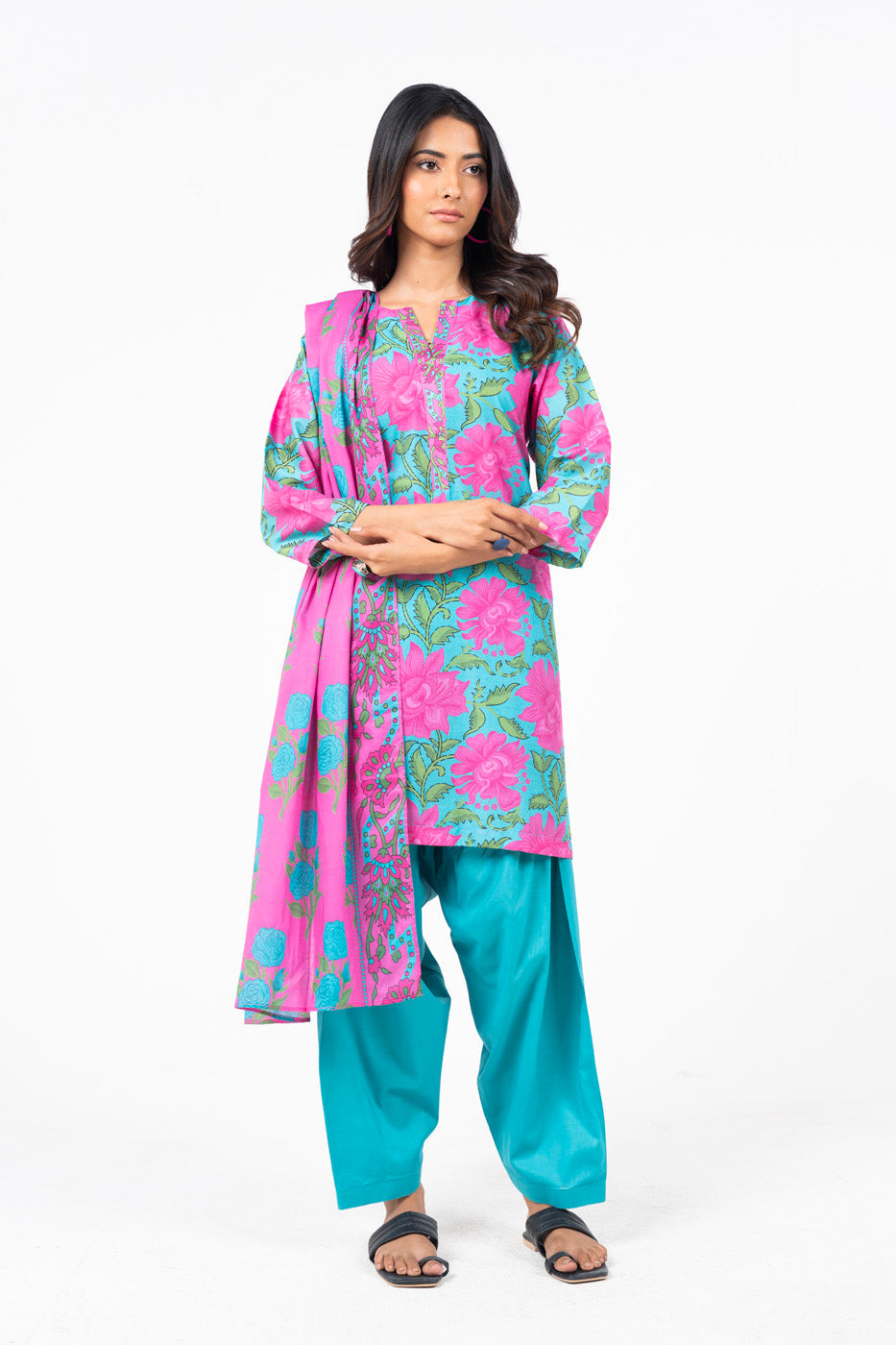 RTS | SHIRT, TROUSER & DUPATTA