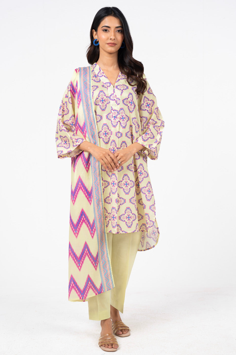 RTS | SHIRT, TROUSER & DUPATTA
