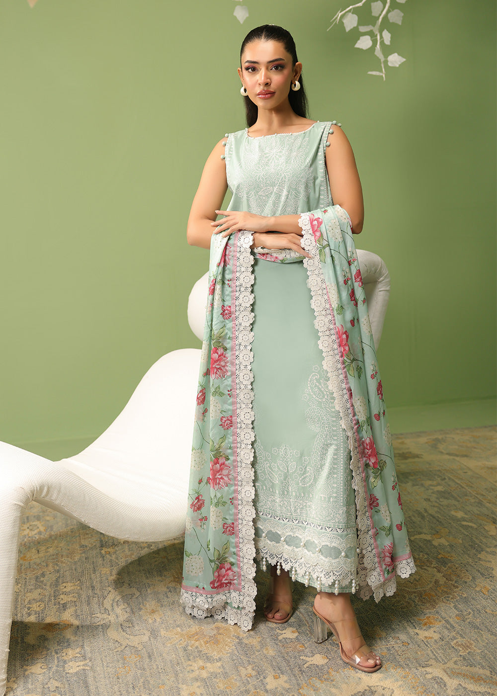 RTS | SHIRT, TROUSER & DUPATTA