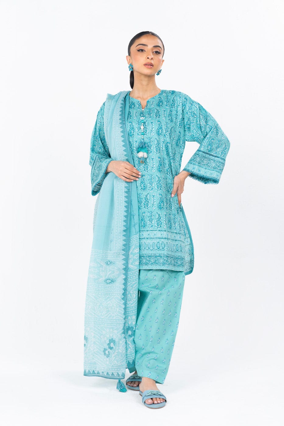 RTS | SHIRT, TROUSER & DUPATTA