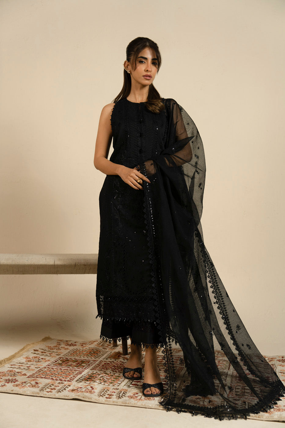 RTS  | SHIRT, TOUSER & DUPATTA
