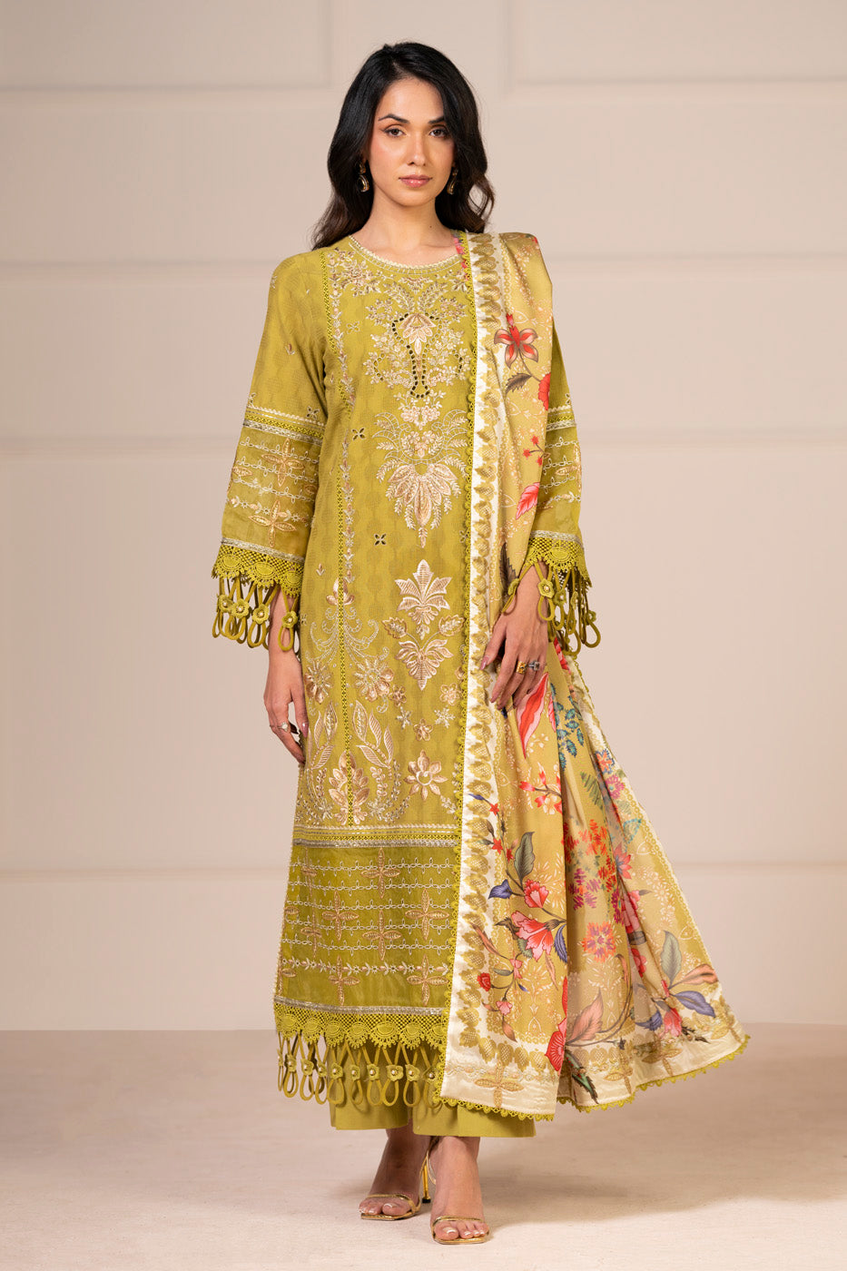 RTS  | SHIRT, TOUSER & DUPATTA