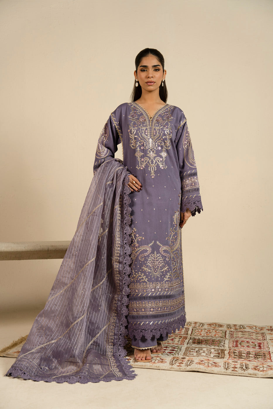 RTS  | SHIRT, TOUSER & DUPATTA