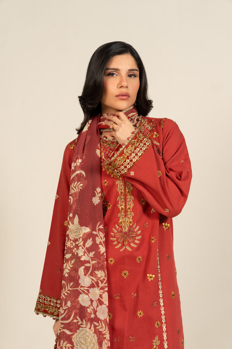 RTS | SHIRT, TROUSER & DUPATTA