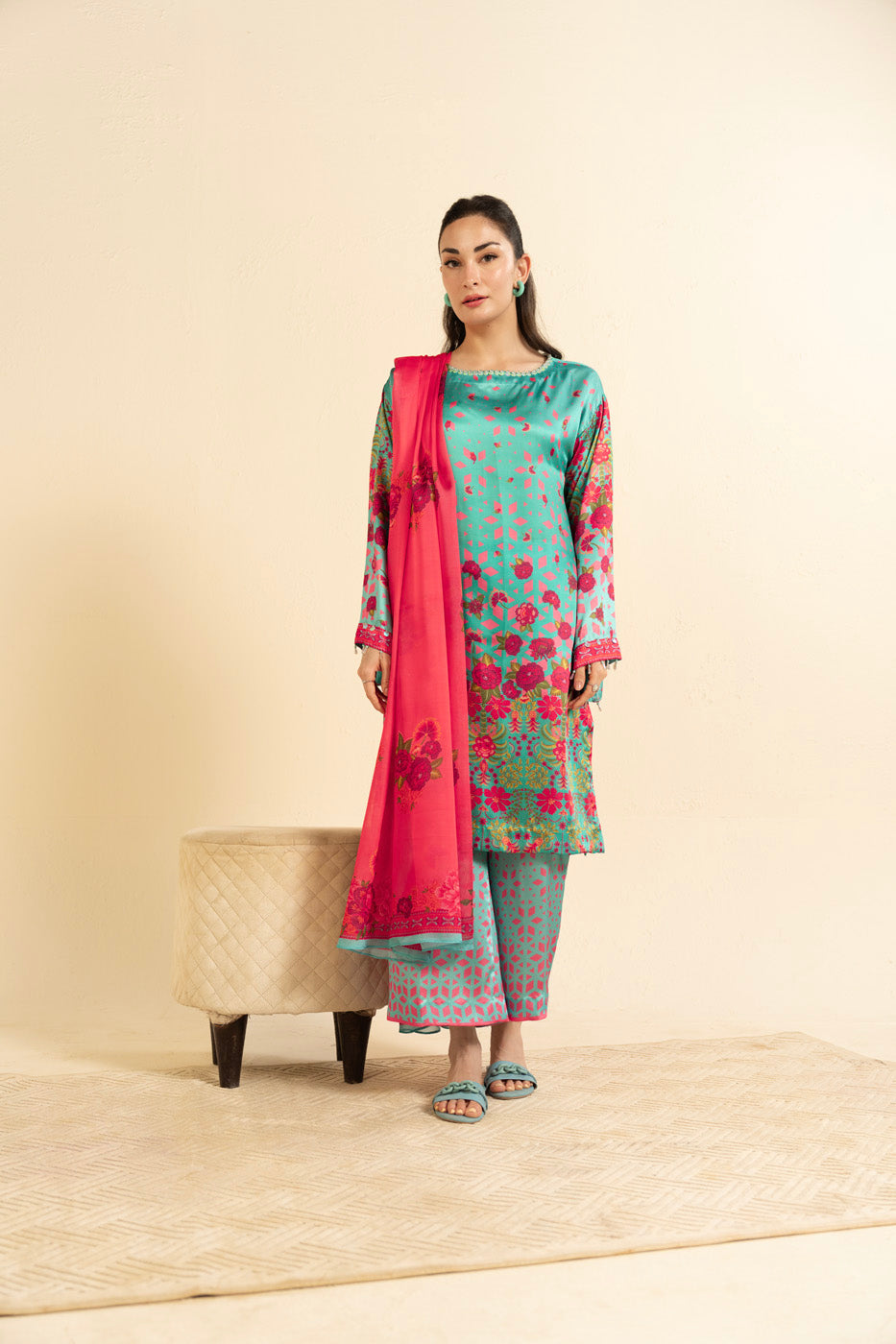 RTS | SHIRT, TROUSER & DUPATTA