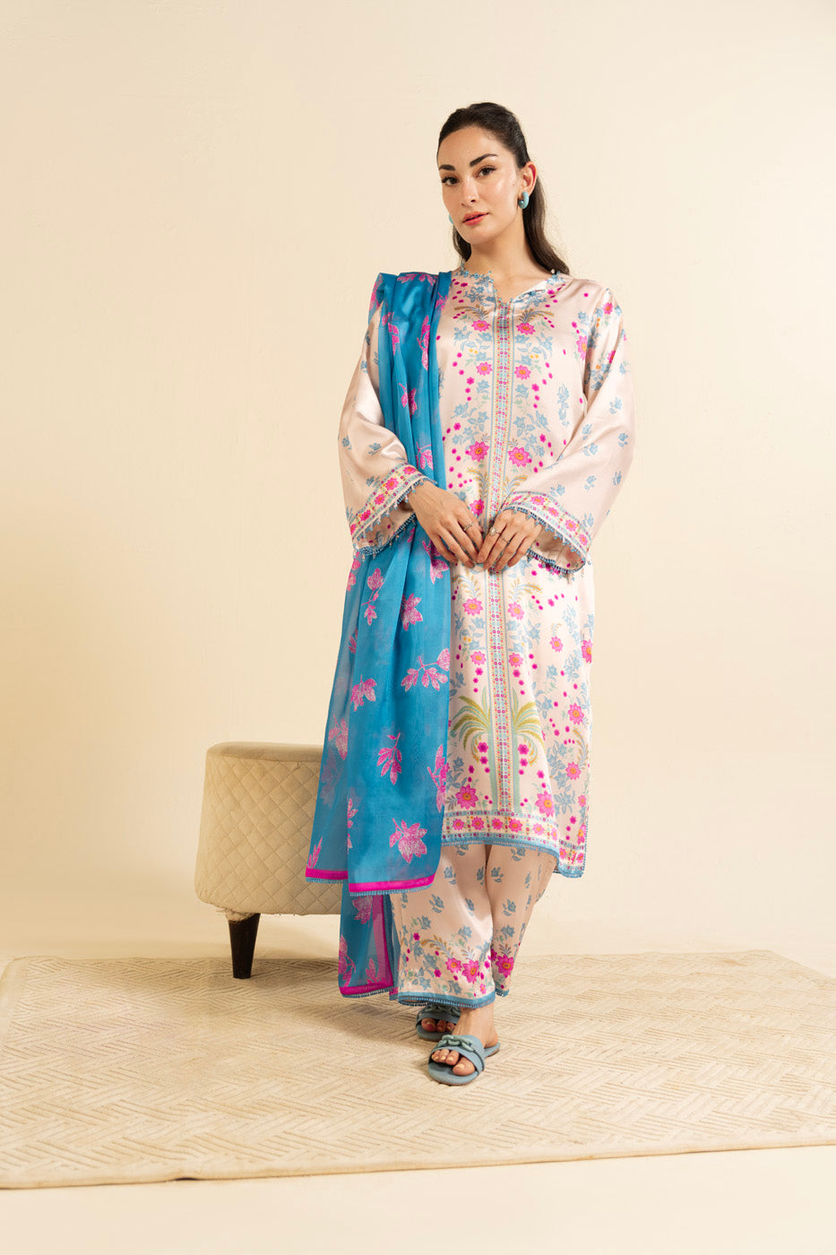 RTS | SHIRT, TROUSER & DUPATTA