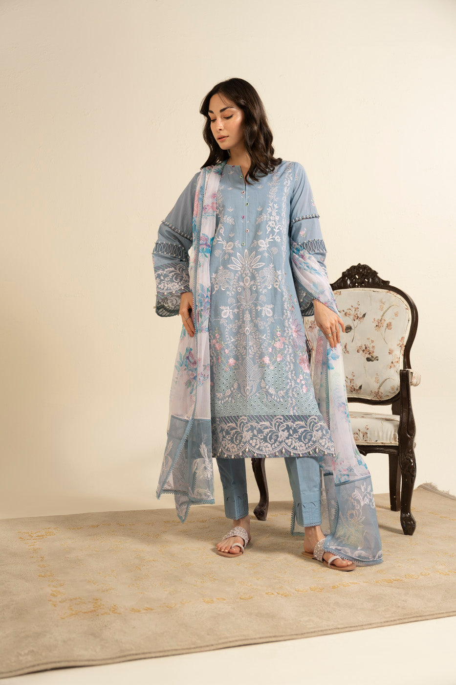 RTS | SHIRT, TROUSER & DUPATTA