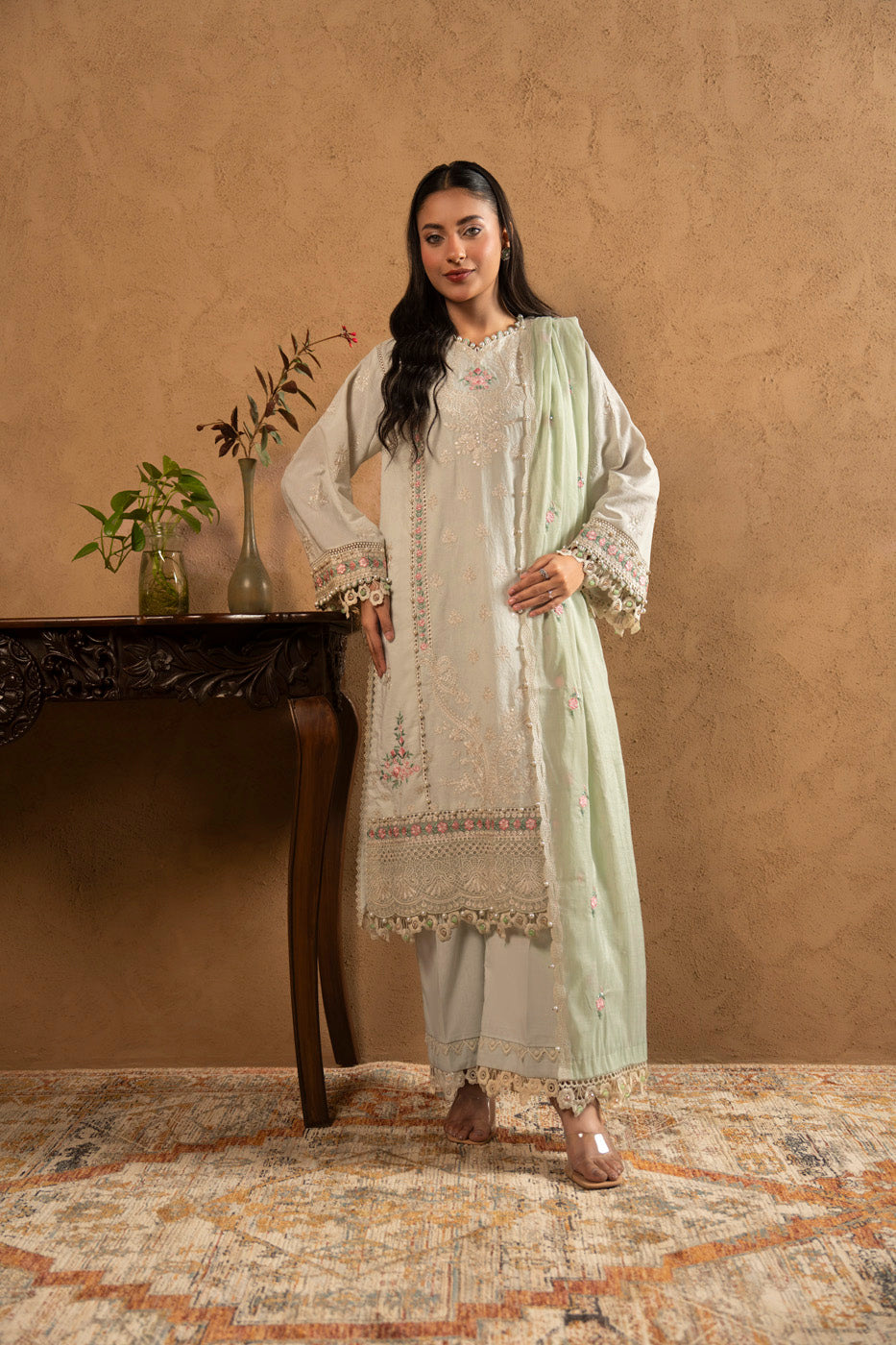 RTS | SHIRT, TROUSER & DUPATTA