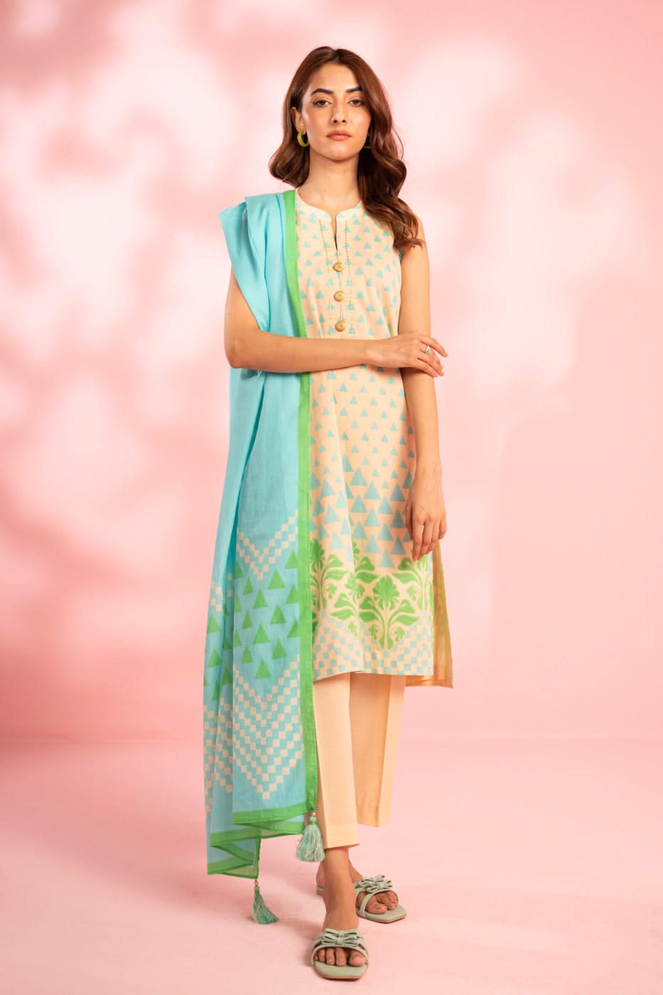 RTS | SHIRT, TROUSER & DUPATTA