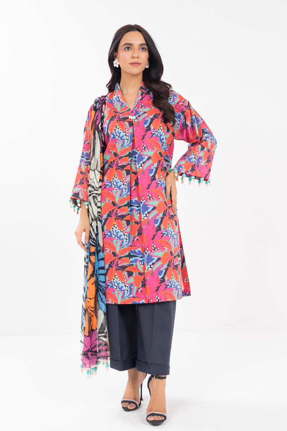 RTS | SHIRT, TROUSER & DUPATTA