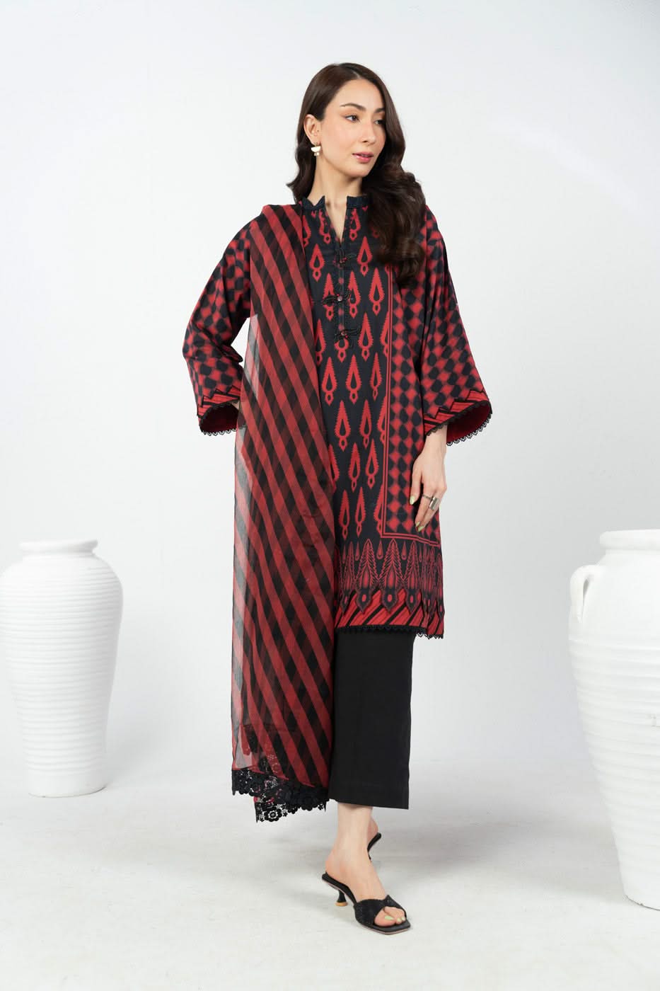 RTS | SHIRT, TROUSER & DUPATTA