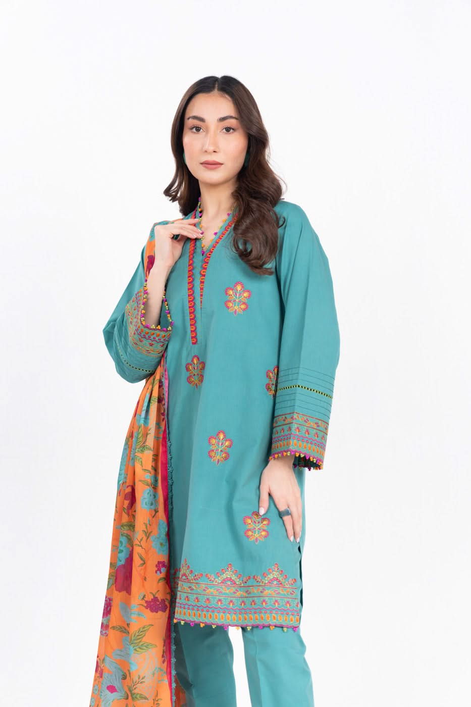 RTS | SHIRT, TROUSER & DUPATTA