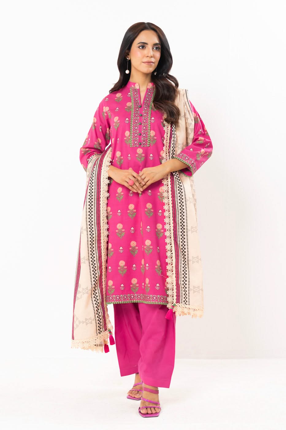 RTS | SHIRT, TROUSER & DUPATTA