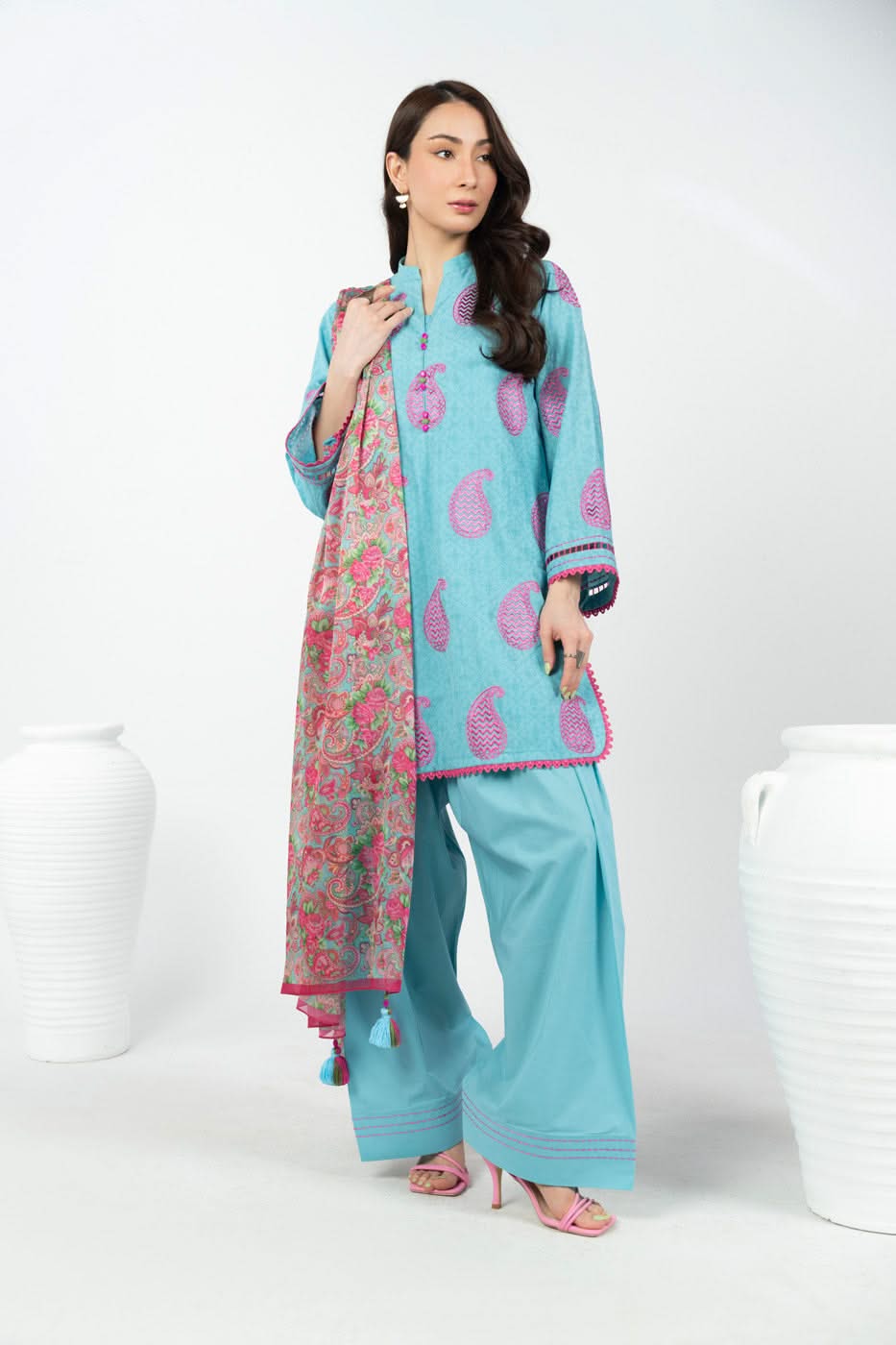 RTS | SHIRT, TROUSER & DUPATTA