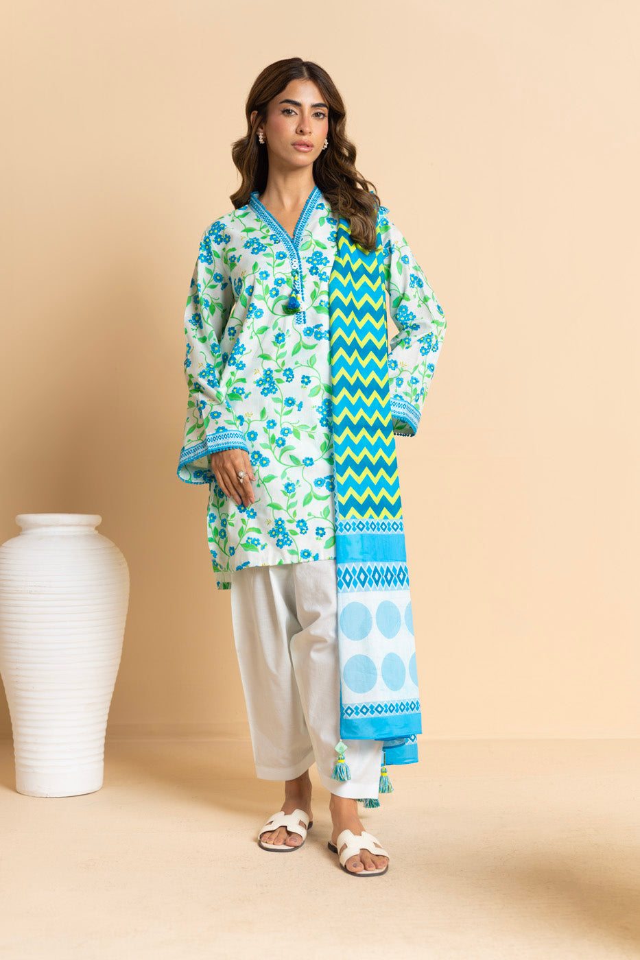 RTS | SHIRT, TROUSER & DUPATTA