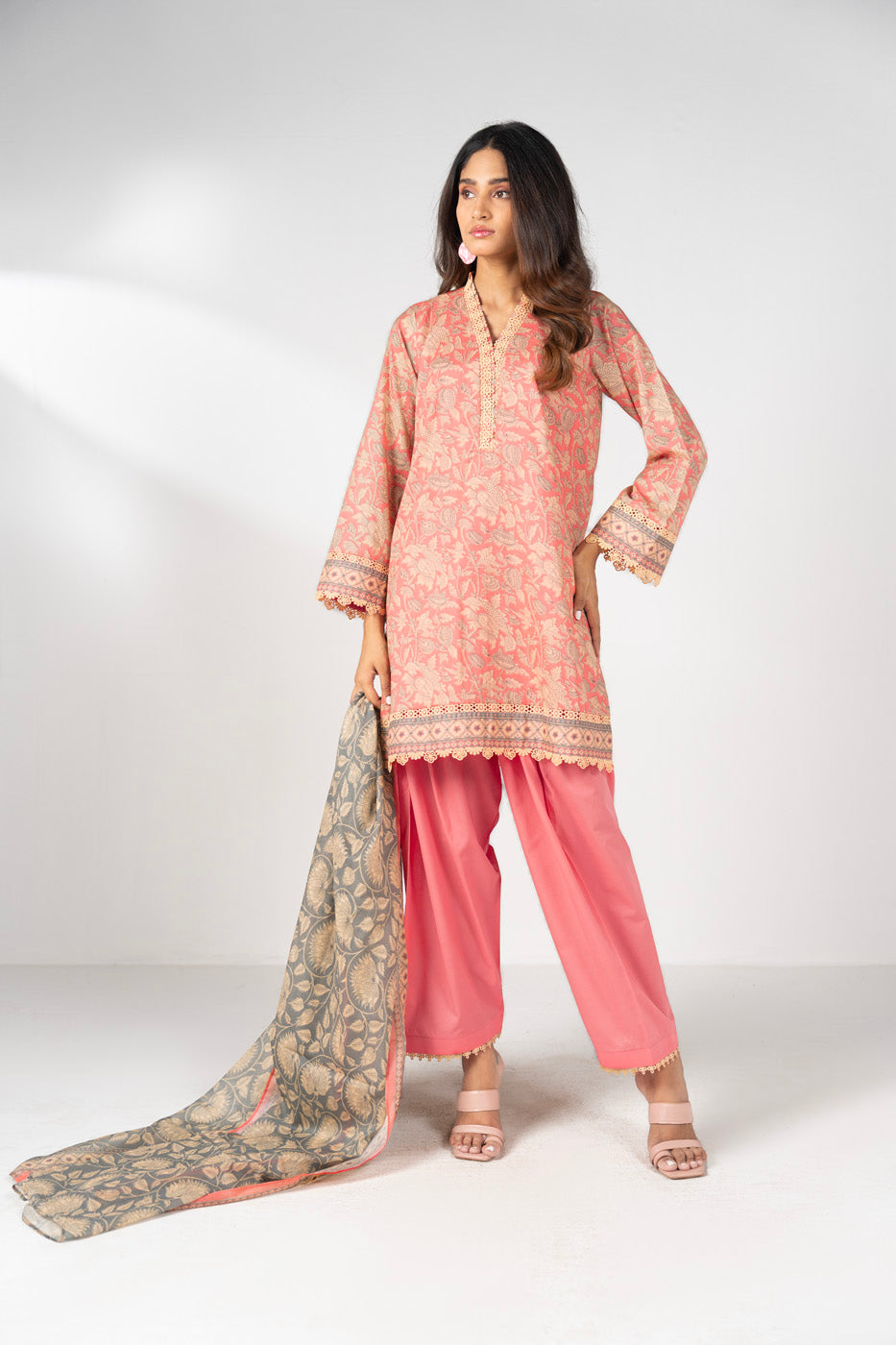 RTS | SHIRT, TROUSER & DUPATTA