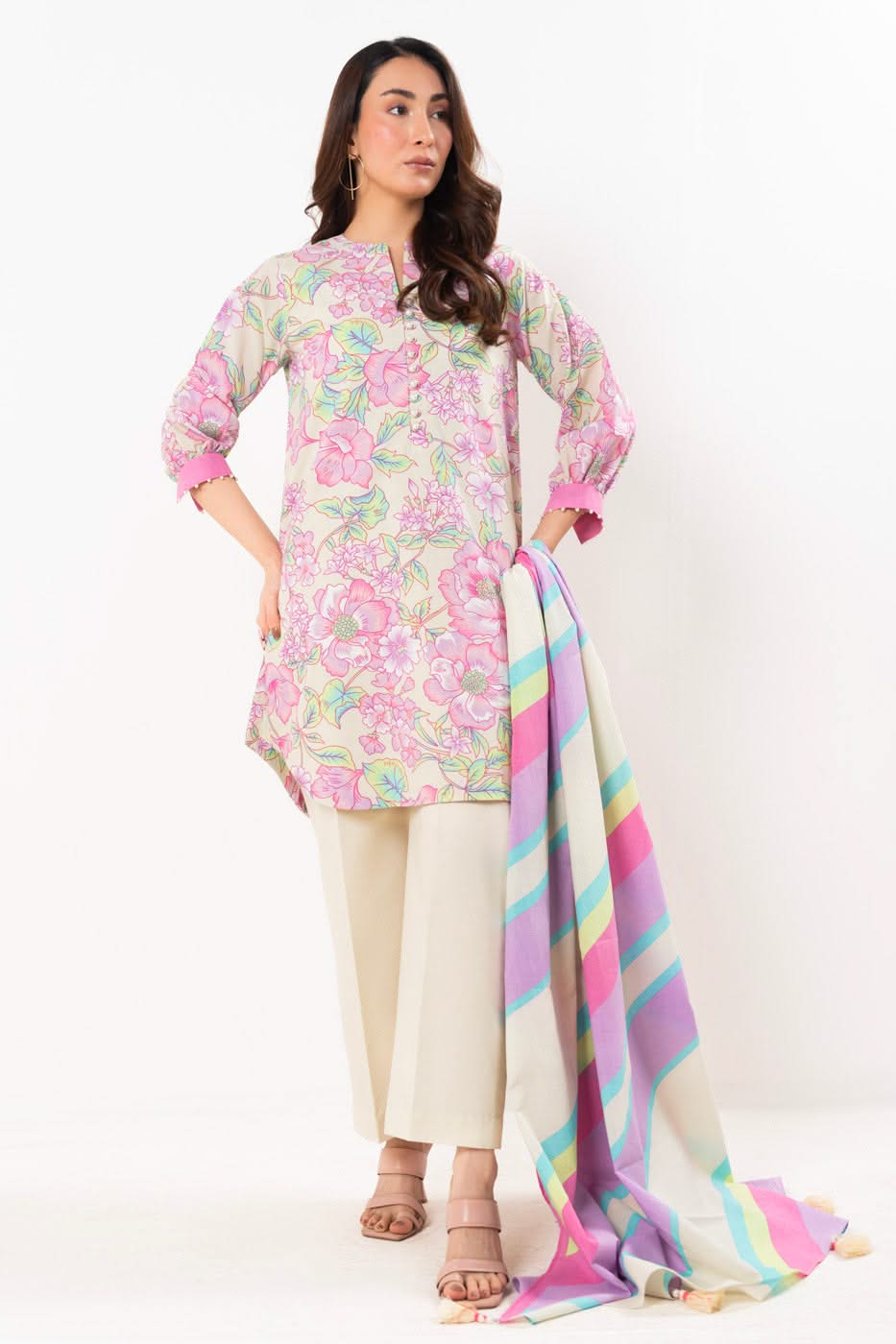 RTS | SHIRT, TROUSER & DUPATTA