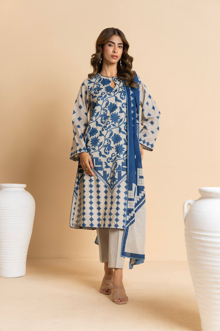 RTS | SHIRT, TROUSER & DUPATTA