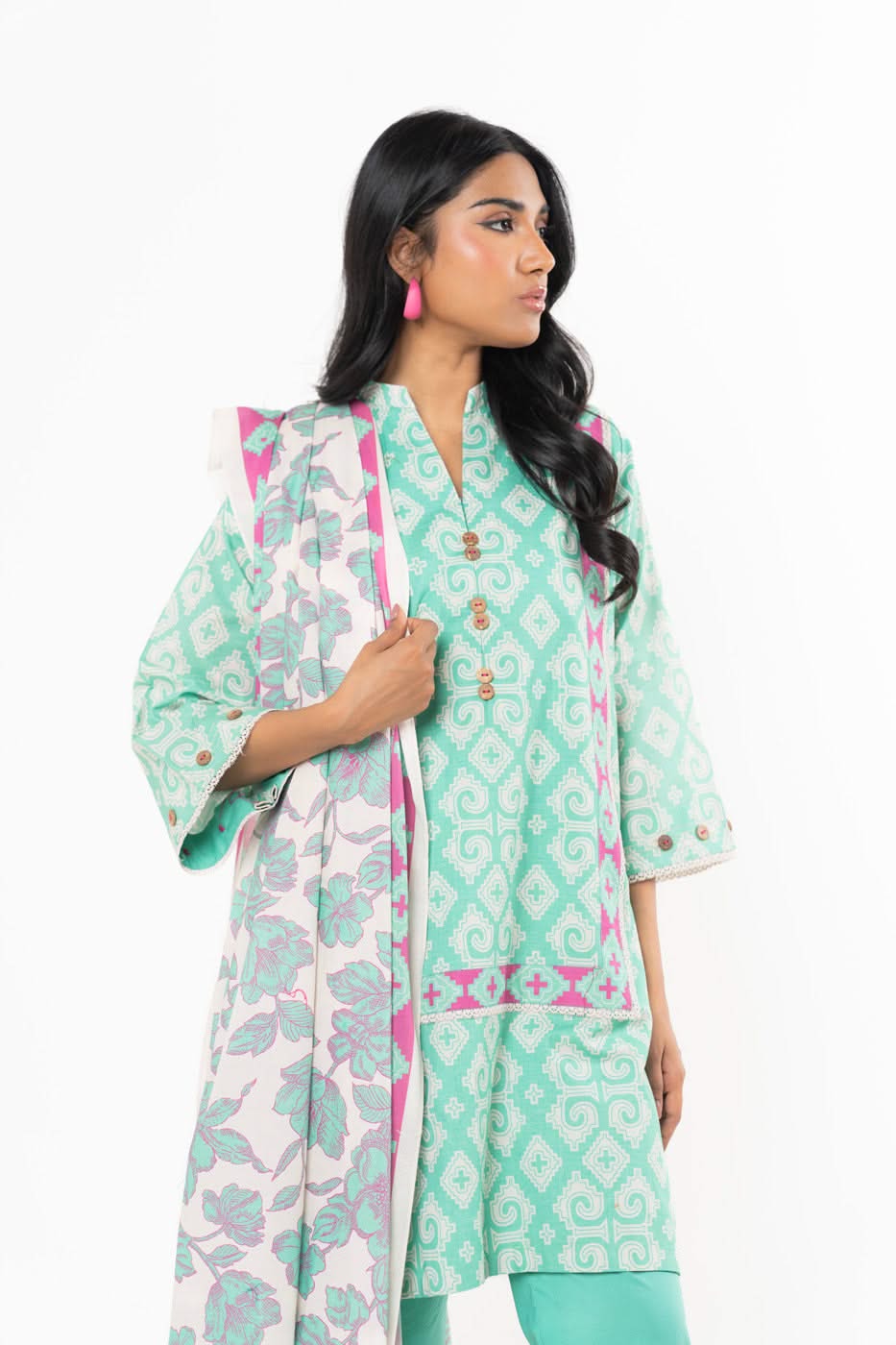 RTS | SHIRT, TROUSER & DUPATTA