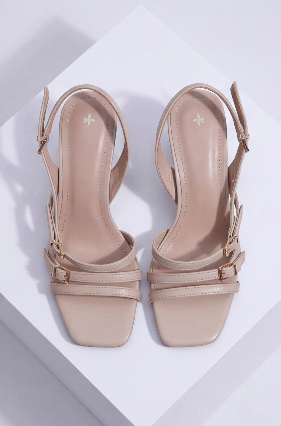 STRAPPY SLINGBACK HEELS