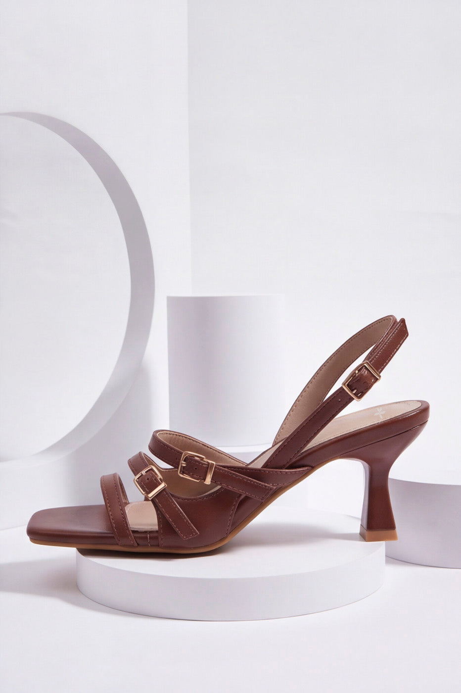 STRAPPY SLINGBACK HEELS