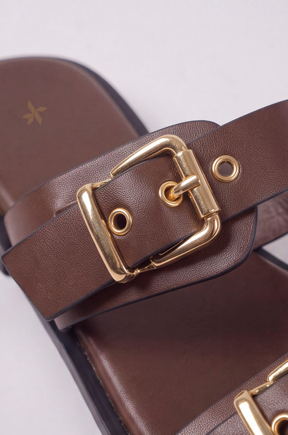DOUBLE BUCKLE SLIDES