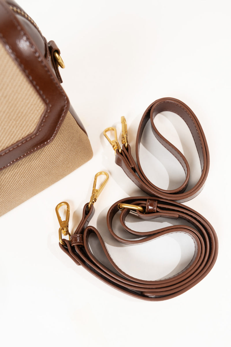 Classic Crossbody Bag – Brown