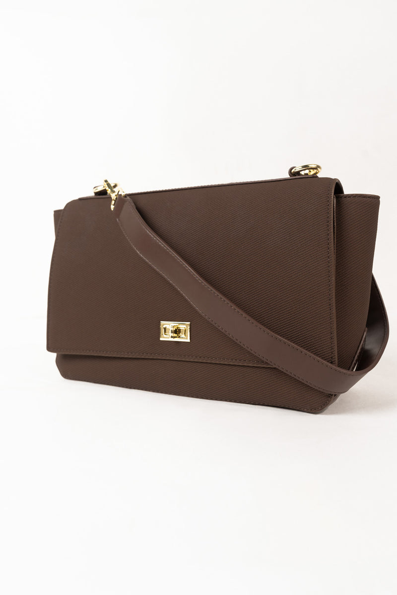 Classic Crossbody Bag – Coffee