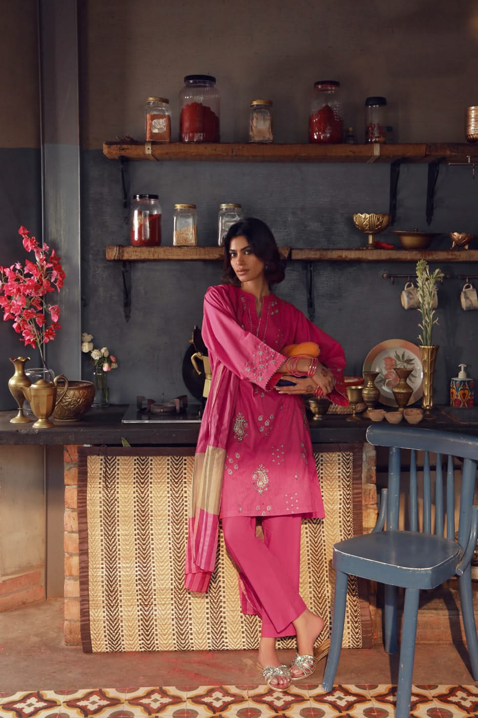 RTW | SHIRT & DUPATTA