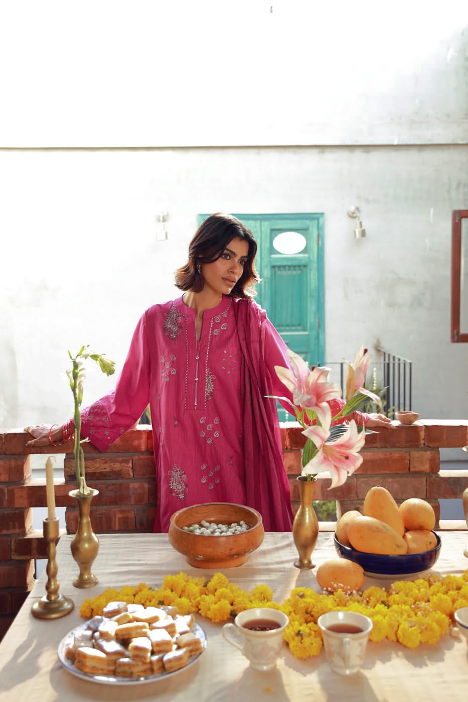 RTW | SHIRT & DUPATTA