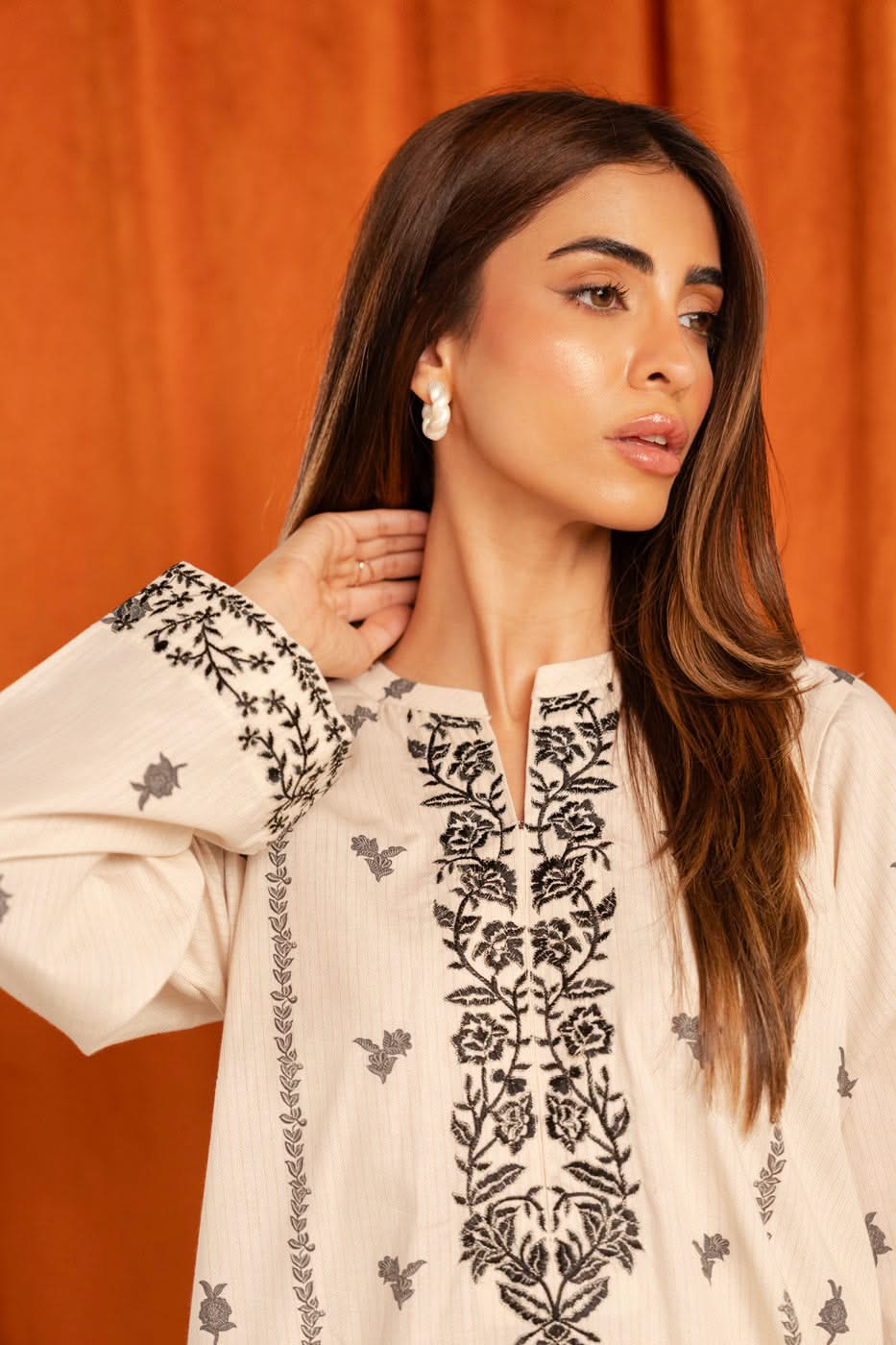 RTW | SHIRT & DUPATTA