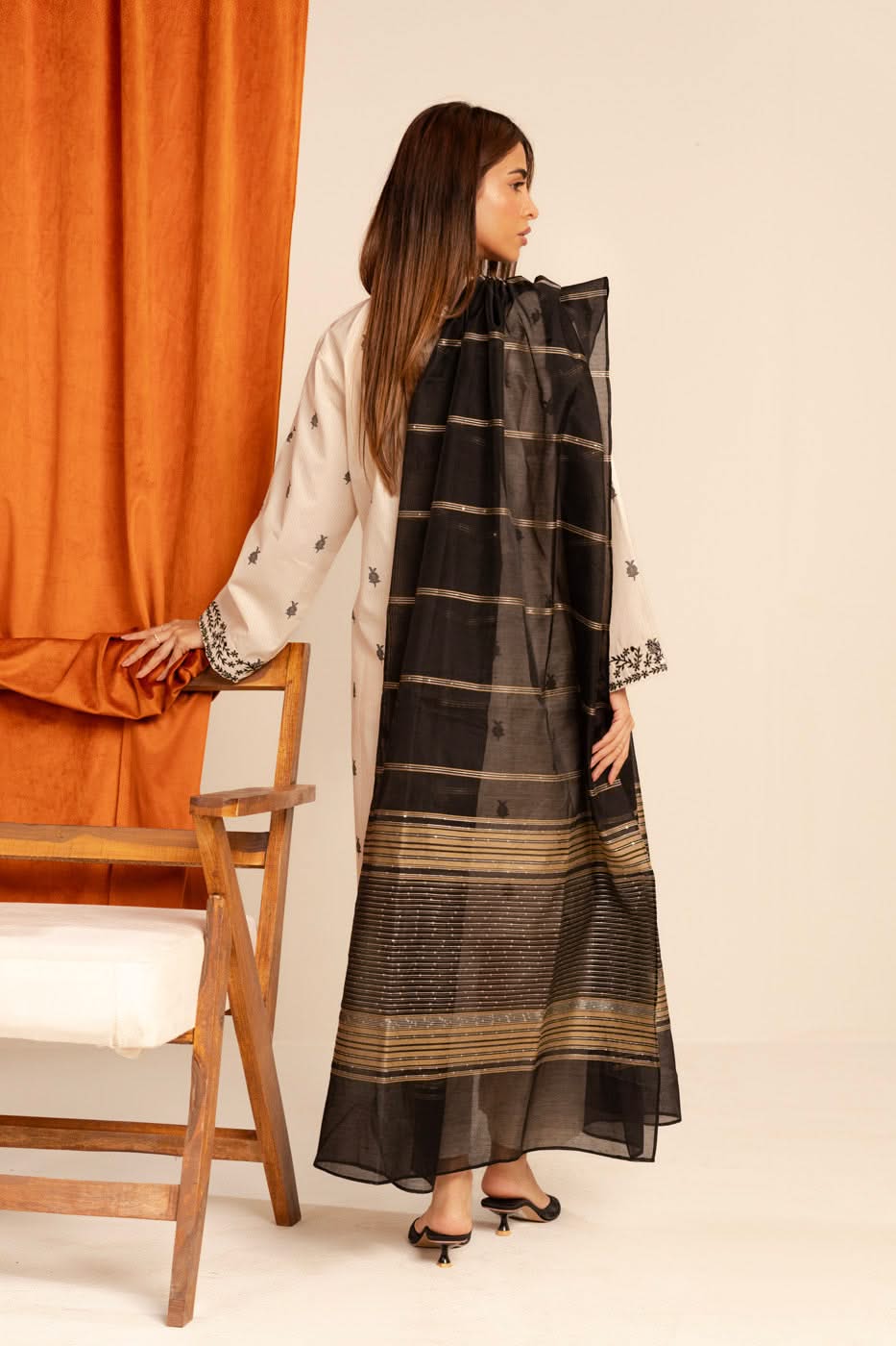 RTW | SHIRT & DUPATTA